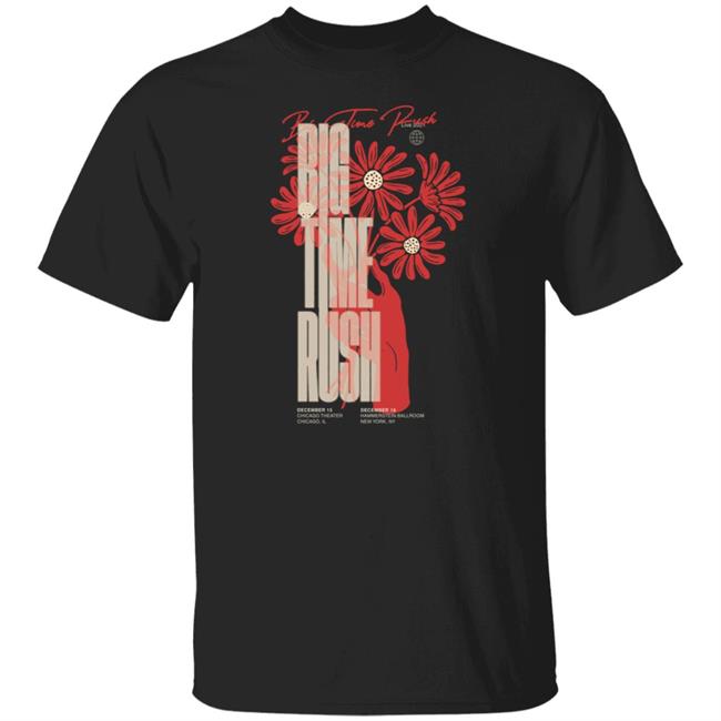 Big Time Rush Store Merch Big Time Rush Live Daisy T Shirt Sweashirt