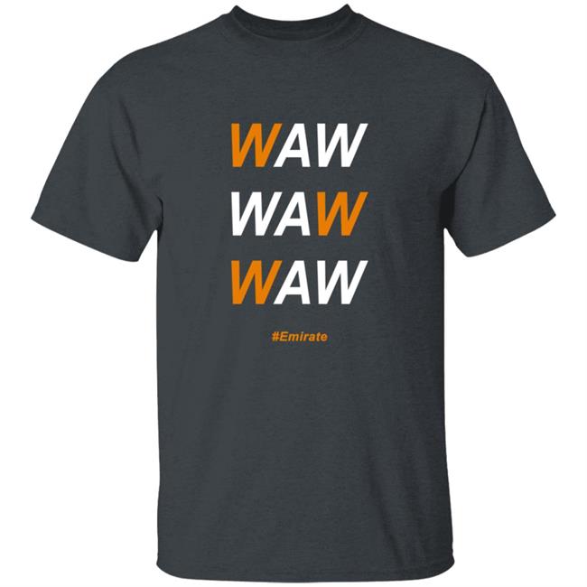 Emmanuel Umoh Jr Waw Waw Waw Emirate Shirt By Grrik Branding and Intelligence Phong - Emmanuel Umoh Jr Waw Waw Waw Emirate Shirt By Grrik Branding and Intelligence