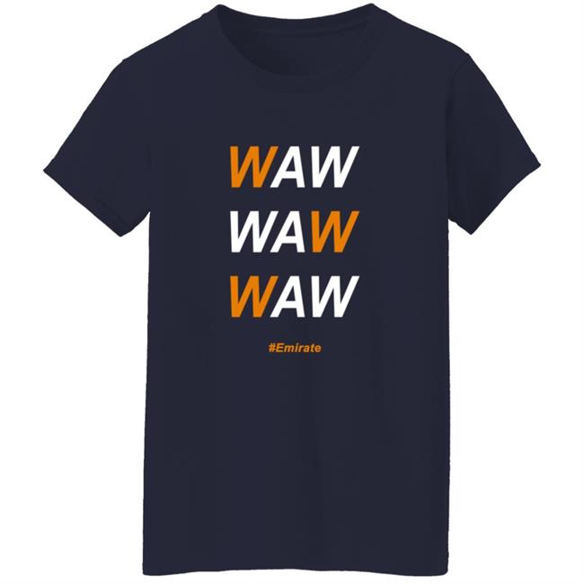 Emmanuel Umoh Jr Waw Waw Waw Emirate Shirt By Grrik Branding and Intelligence Phong - Emmanuel Umoh Jr Waw Waw Waw Emirate Shirt By Grrik Branding and Intelligence