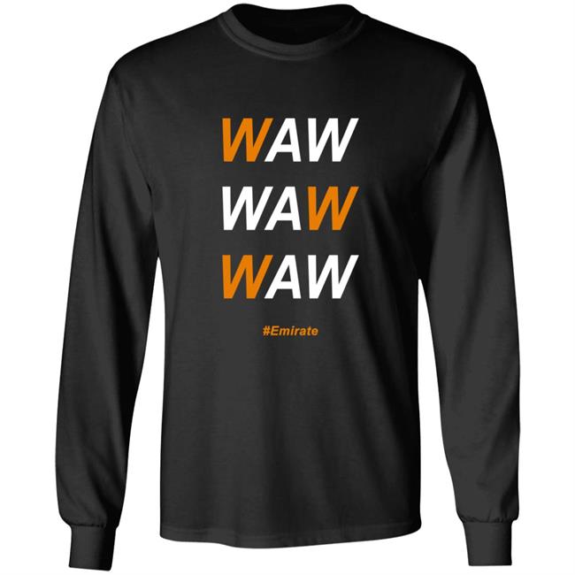Emmanuel Umoh Jr Waw Waw Waw Emirate Shirt By Grrik Branding and Intelligence Phong - Emmanuel Umoh Jr Waw Waw Waw Emirate Shirt By Grrik Branding and Intelligence