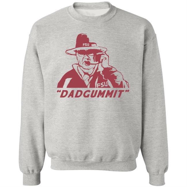 Homefiel Merch Bobby Bowden Dadgummit Tee Shirt Loan - Homefiel Merch Bobby Bowden Dadgummit Tee Shirt