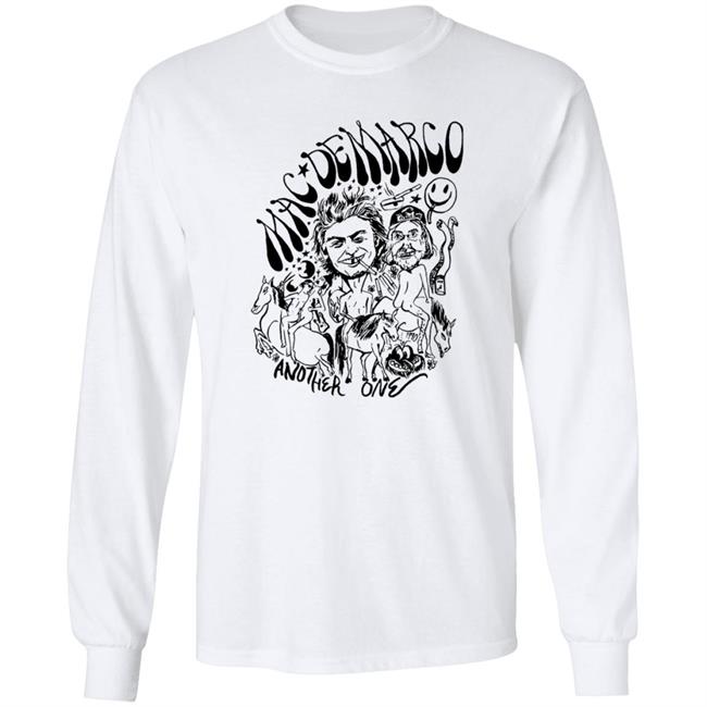 Mac Demarco Merch Mac Demarco Another One White T Shirt Hang - Mac Demarco Merch Mac Demarco Another One White T Shirt