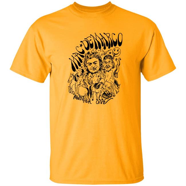 Mac Demarco Merch Mac Demarco Another One White T Shirt Hang - Mac Demarco Merch Mac Demarco Another One White T Shirt