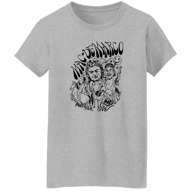 Mac Demarco Merch Mac Demarco Another One White T Shirt Hang - Mac Demarco Merch Mac Demarco Another One White T Shirt