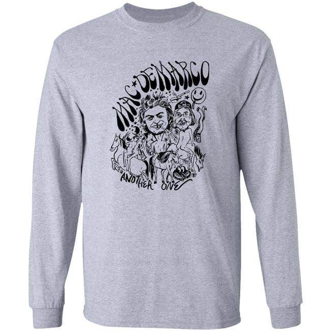 Mac Demarco Merch Mac Demarco Another One White T Shirt Hang - Mac Demarco Merch Mac Demarco Another One White T Shirt