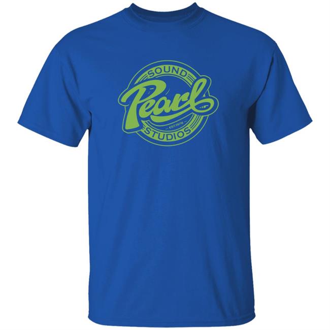 Hang - Pearl Sound Studios Royal Blue Logo Tee Shirt