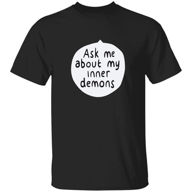 Phong - Life Is Strange Merch Hot Topic Ask Me About My Inner Demons Speech Bubble Shirt