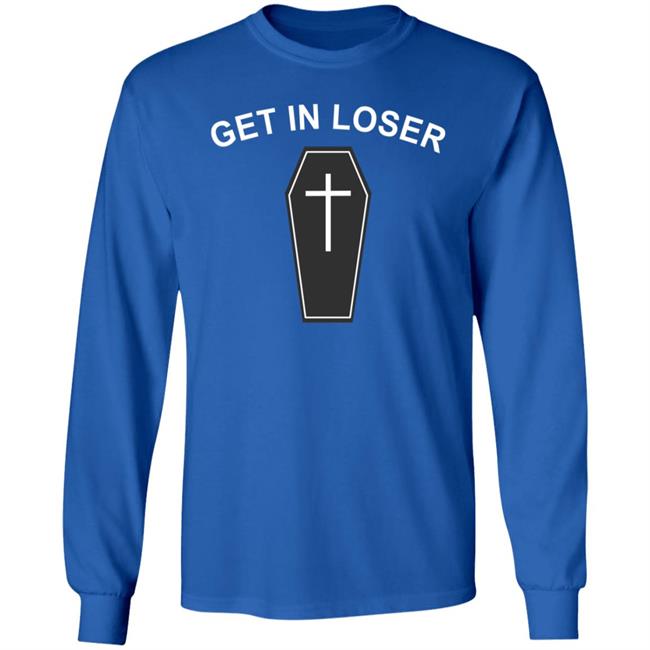 Get In Loser Hoodie Wicked Cat Clothing Hang - Get In Loser Hoodie Wicked Cat Clothing