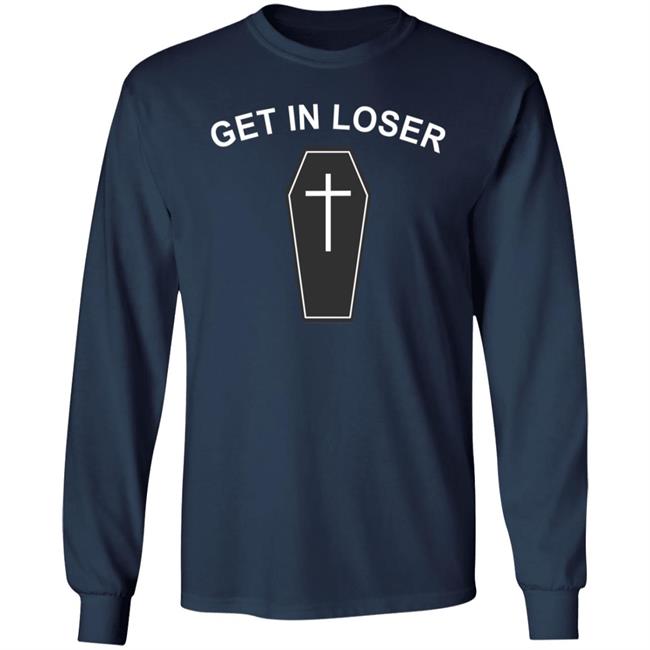 Get In Loser Hoodie Wicked Cat Clothing Hang - Get In Loser Hoodie Wicked Cat Clothing