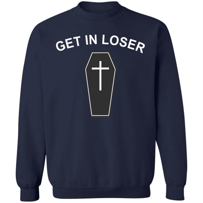 Get In Loser Hoodie Wicked Cat Clothing Hang - Get In Loser Hoodie Wicked Cat Clothing