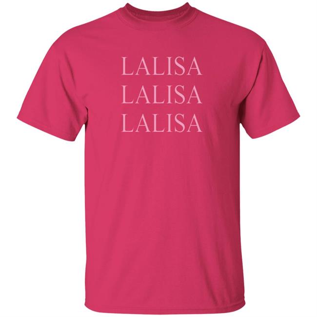 Lalisa Merch Lisa T Shirt Blackpink