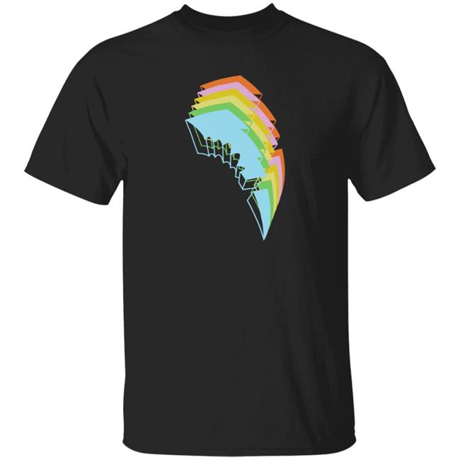 Jauz Merch Rainbow Bolt Shirt Heybitethis