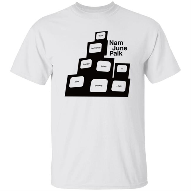 Procell Vintage Merch Nam June Paik Tee Shirt The Beacon Cinema Hurley
