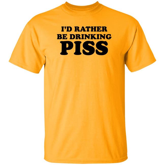 I'd Rather Be Drinking Pass Shirt Lychgate Mcfc