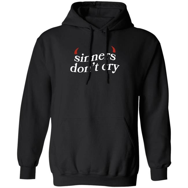 Phora Merch Sinners Don’T Cry Puff Print Hoodie Saint X Sinner Puff Print Collection