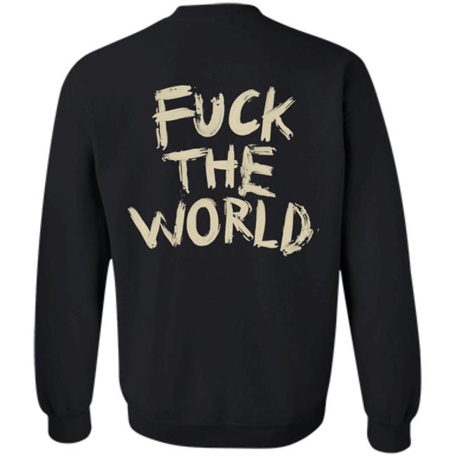 Disco Fuck The World Black Hoodie Disco Fuck The World Black Hoodie