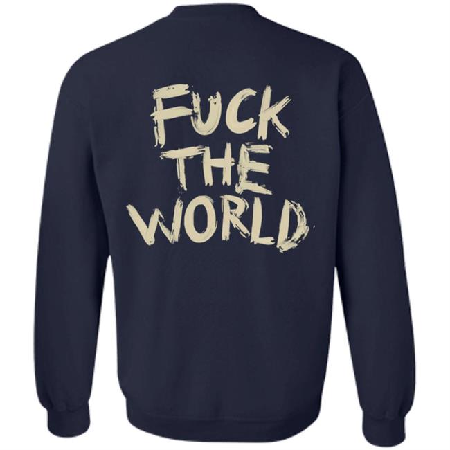 Disco Fuck The World Black Hoodie Disco Fuck The World Black Hoodie
