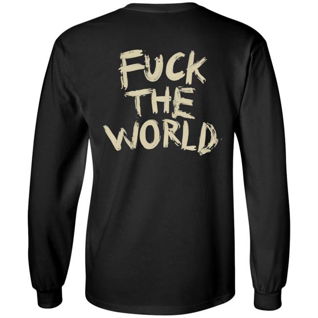 Disco Fuck The World Black Hoodie Disco Fuck The World Black Hoodie