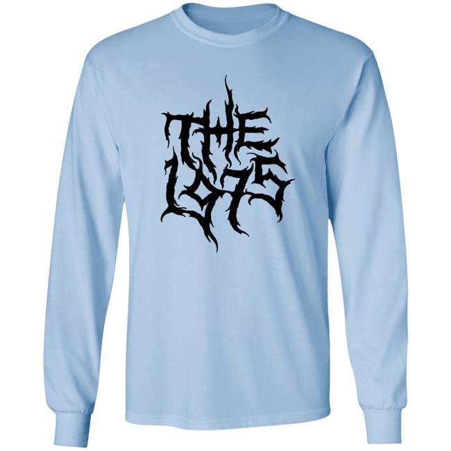 The 1975 Merch Metal Logo Tee Shirt The 1975 Merch Metal Logo Tee Shirt