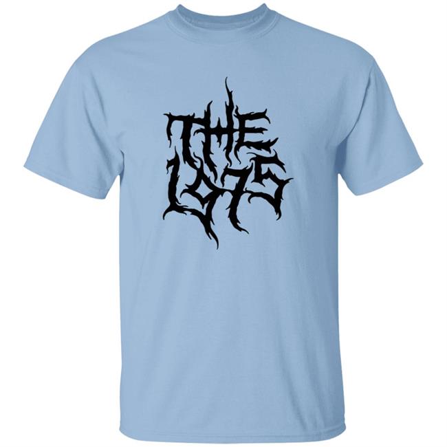 The 1975 Merch Metal Logo Tee Shirt The 1975 Merch Metal Logo Tee Shirt