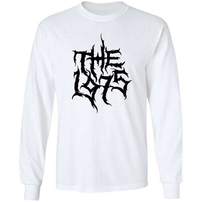 The 1975 Merch Metal Logo Tee Shirt The 1975 Merch Metal Logo Tee Shirt