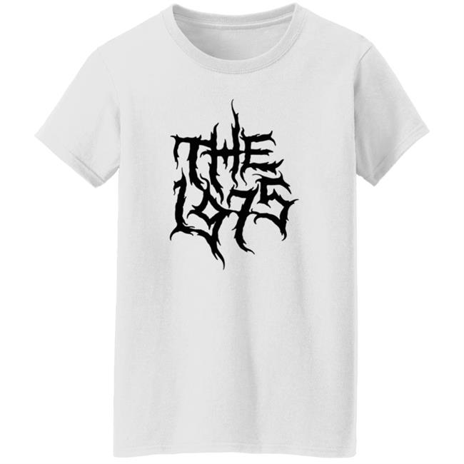 The 1975 Merch Metal Logo Tee Shirt The 1975 Merch Metal Logo Tee Shirt