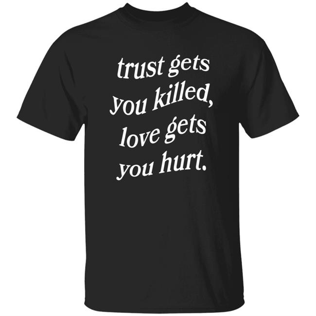 Phora Merch Rust Gets You Killed Puff Print Tee Shirt