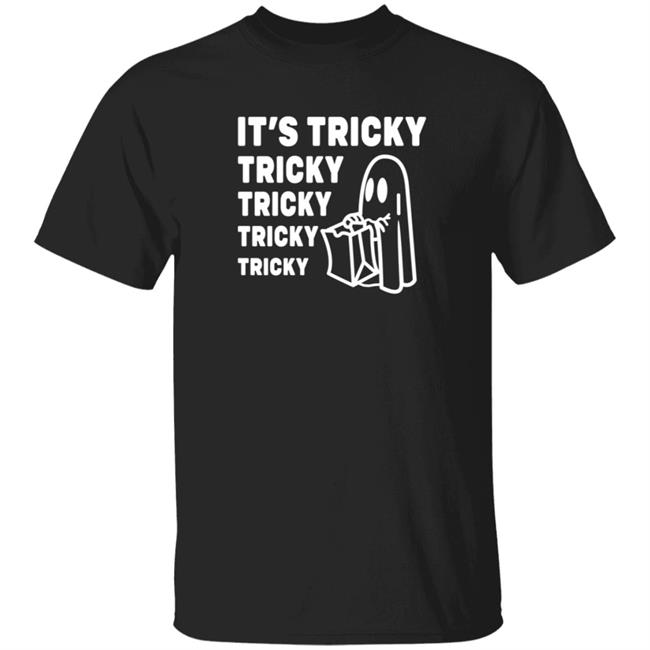 Halloween Boo It's Tricky T Shirt LittleVodkaOwl