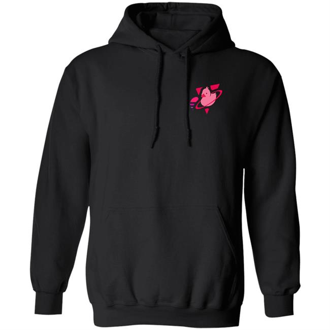 Quackity Merch Original Neon Black Hoodie