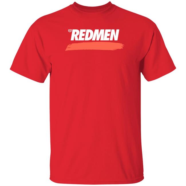 Redmen Merch Redmen Brush Stroke Shirt The Redmen Tv