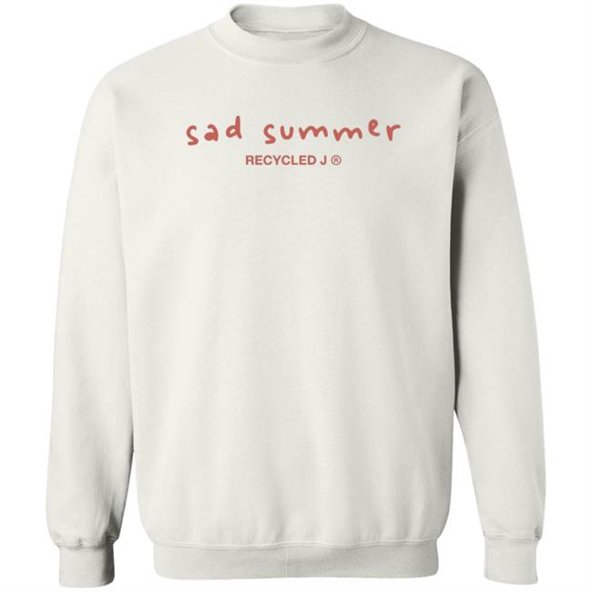 Recycle J Merch Sad Summer Hoodie Recycle J Merch Sad Summer Hoodie