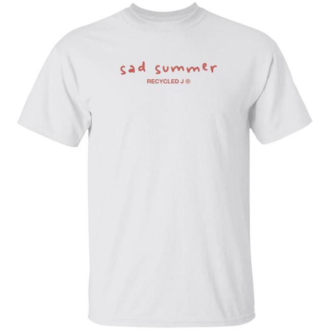 Recycle J Merch Sad Summer Hoodie Recycle J Merch Sad Summer Hoodie
