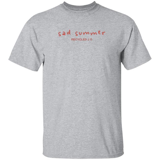 Recycle J Merch Sad Summer Hoodie Recycle J Merch Sad Summer Hoodie