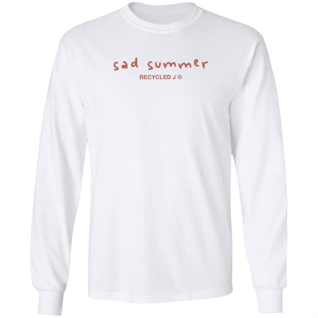 Recycle J Merch Sad Summer Hoodie Recycle J Merch Sad Summer Hoodie