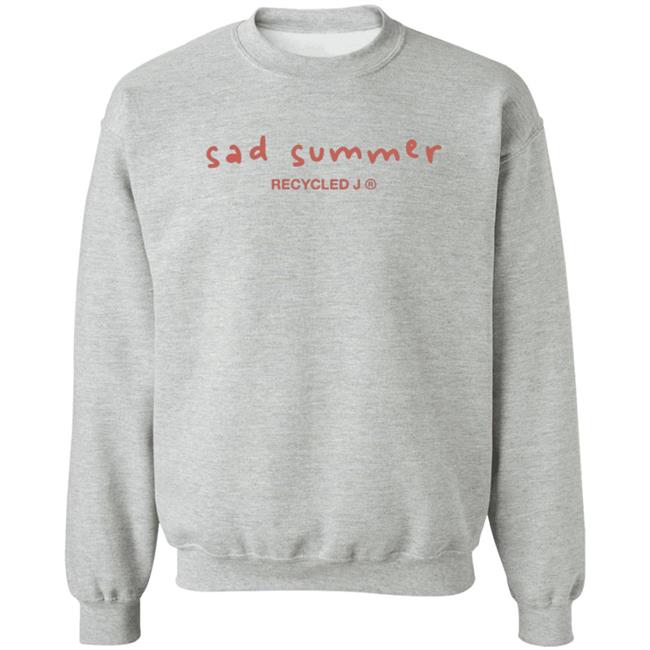 Recycle J Merch Sad Summer Hoodie Recycle J Merch Sad Summer Hoodie