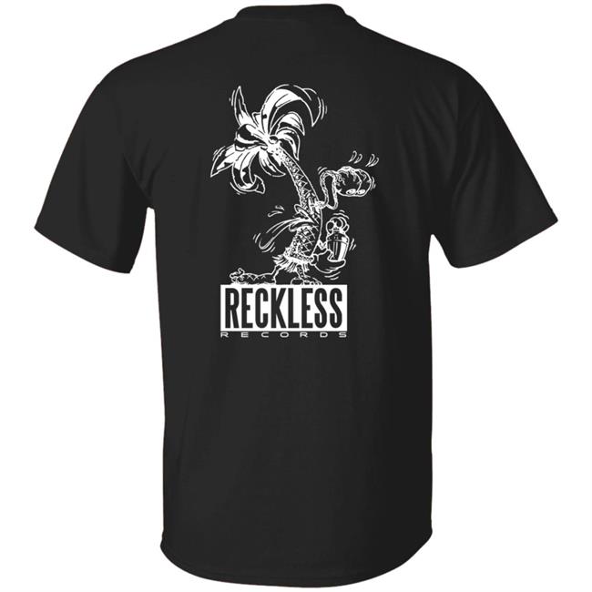 Reckless Records Merch James Reyne Bad Boy Black T Shirt