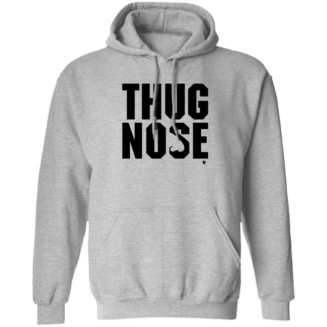 Thug Nose Hoodie Ariel Helwani Thug Nose Hoodie BreakingT