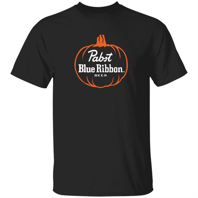 Pabst Blue Ribbon Beer Pumpkin Shirt