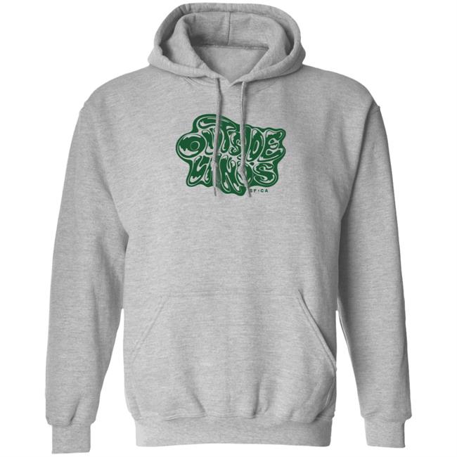Outside Lands Merch Drippy Text Tee Shirt Outside Lands Merch Drippy Text Tee Shirt