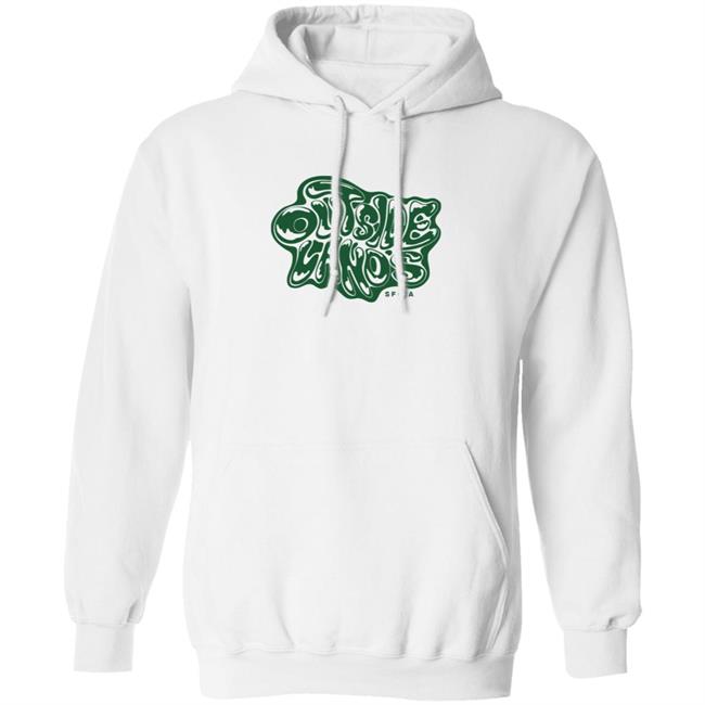 Outside Lands Merch Drippy Text Tee Shirt Outside Lands Merch Drippy Text Tee Shirt