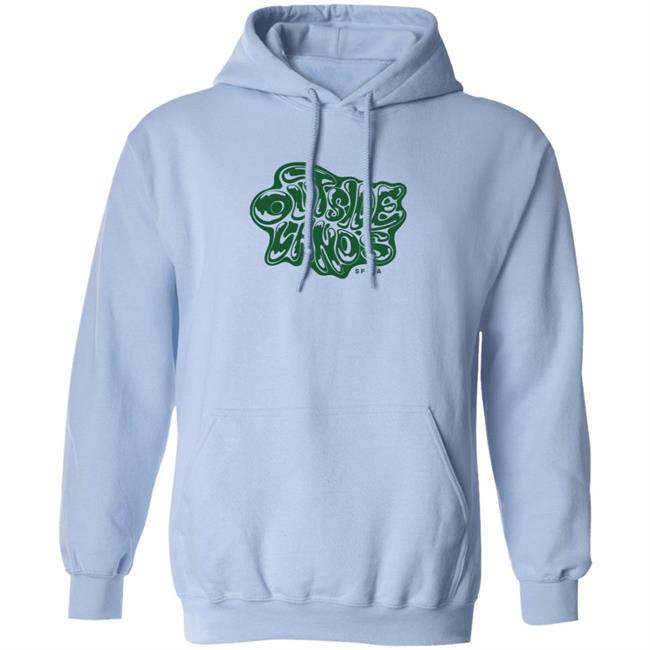 Outside Lands Merch Drippy Text Tee Shirt Outside Lands Merch Drippy Text Tee Shirt