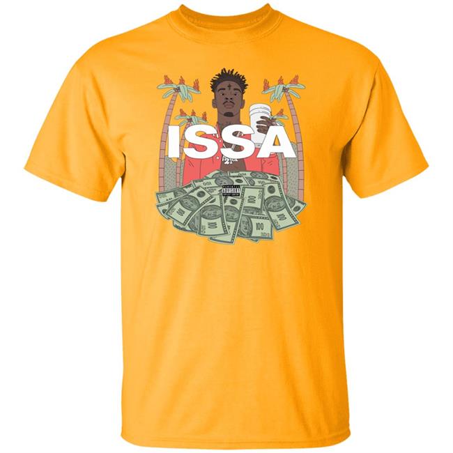 21 Savage Merch Issa White T-Shirt 21 Savage Merch Issa White T-Shirt