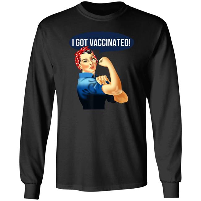 Lisa Guerrero I Got Vaccinated Strong Woman T Shirt Lisa Guerrero I Got Vaccinated Strong Woman T Shirt