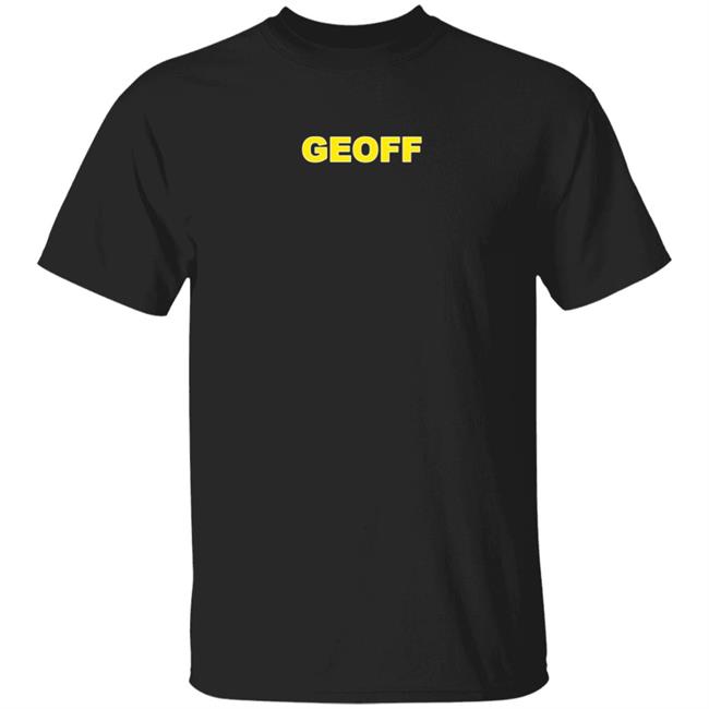 Only Waterparks Merch Geoff Ringer Shirt
