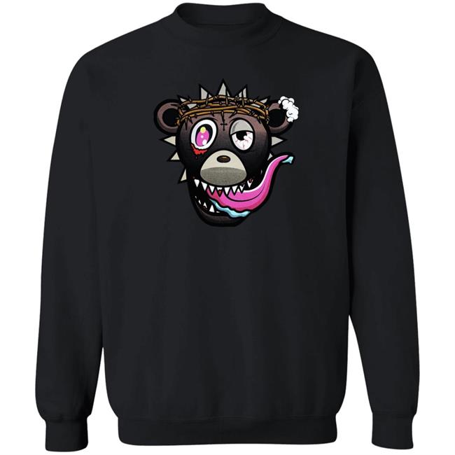 Crazy Bear Hoodie, Glo Gang Merch Hooded Sweatshirt Crazy Bear Hoodie, Glo Gang Merch Hooded Sweatshirt
