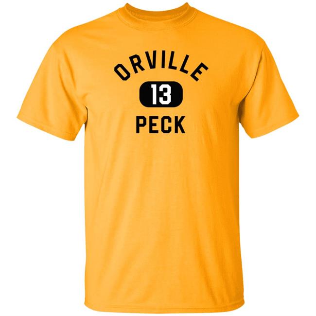 Orvillepeck Merch Orville13 Peck Gold Shirt Mallory O'meara