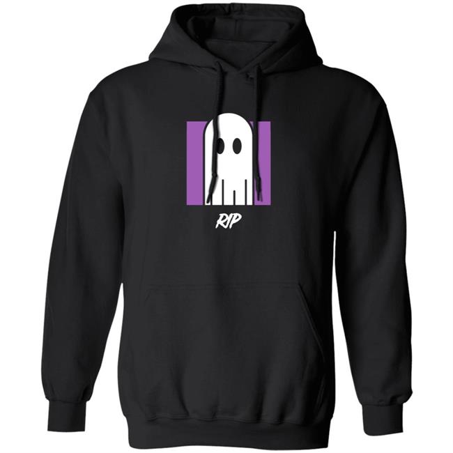 Ripmika Merch Rip Ghost Hoodie