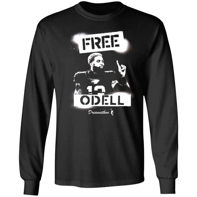 Bleacher Report Dreamathon Merch Free Dreams Free Odell Shirt Bleacher Report Dreamathon Merch Free Dreams Free Odell Shirt