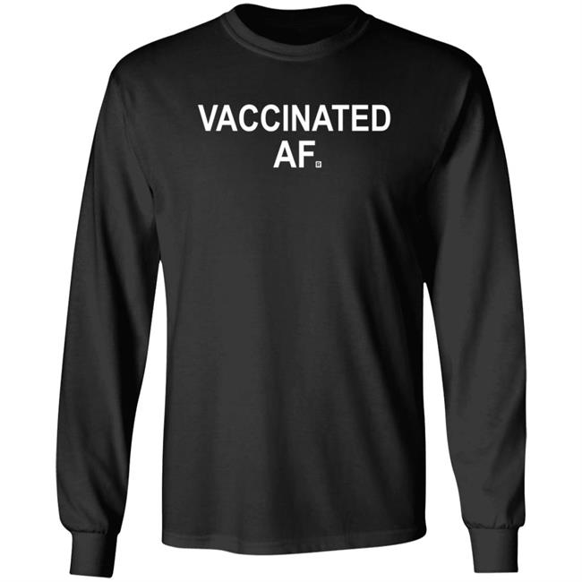 Raygun Vaccinated Af T Shirt Leona Gregory Raygun Vaccinated Af T Shirt Leona Gregory