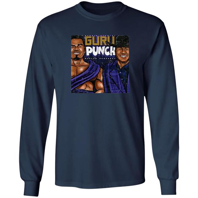 Guru Punch Podcast Merch Marlon Humphrey Cover 2 Wht Hoodie Guru Punch Podcast Merch Marlon Humphrey Cover 2 Wht Hoodie
